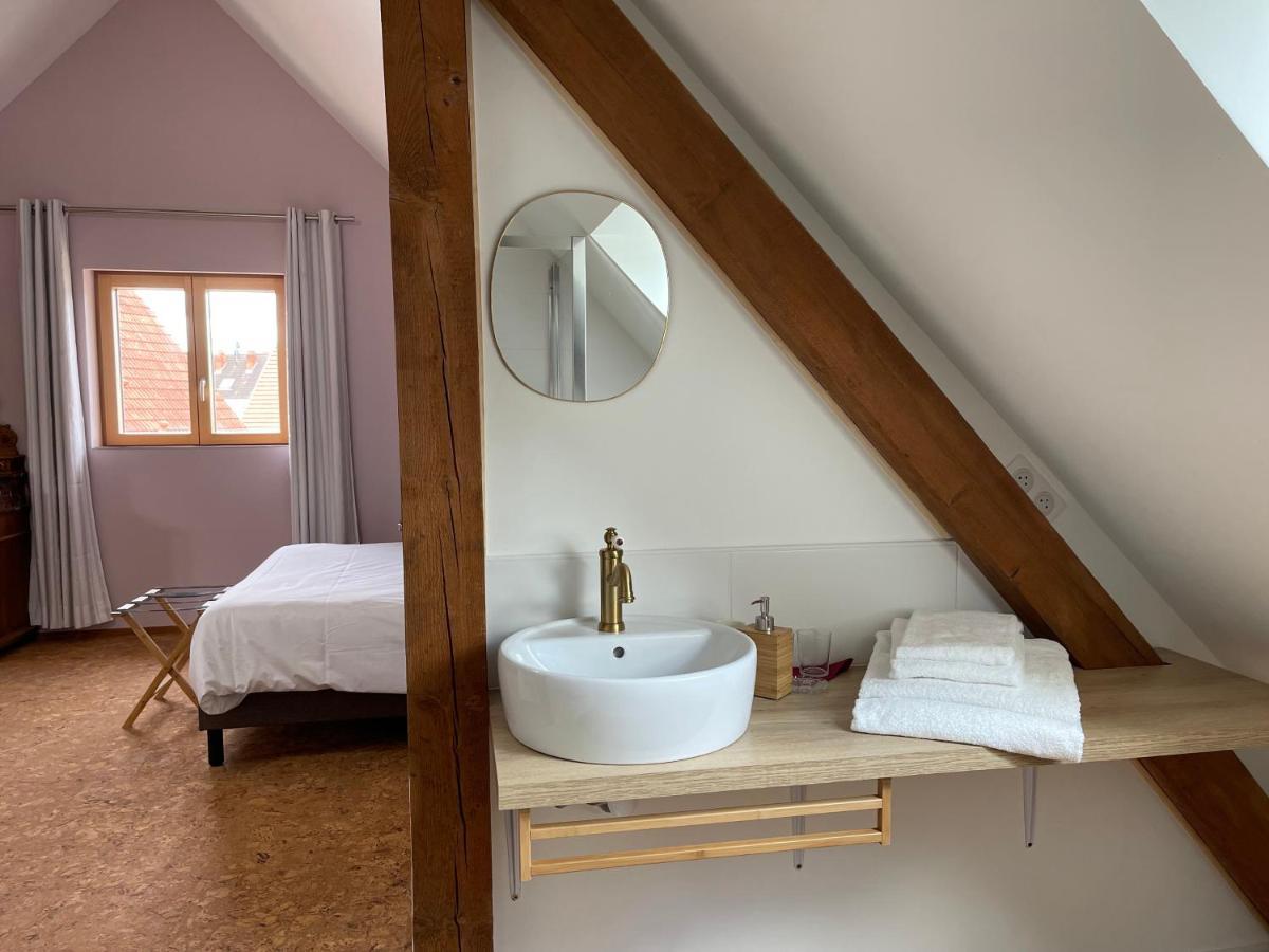 Alsacebnb - Gite 12 Personnes Dans Le Vignoble - Piscine Privee & Spa Ammerschwihr Eksteriør bilde