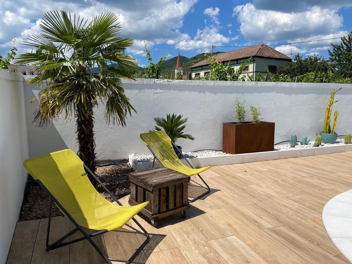 Alsacebnb - Gite 12 Personnes Dans Le Vignoble - Piscine Privee & Spa Ammerschwihr Eksteriør bilde