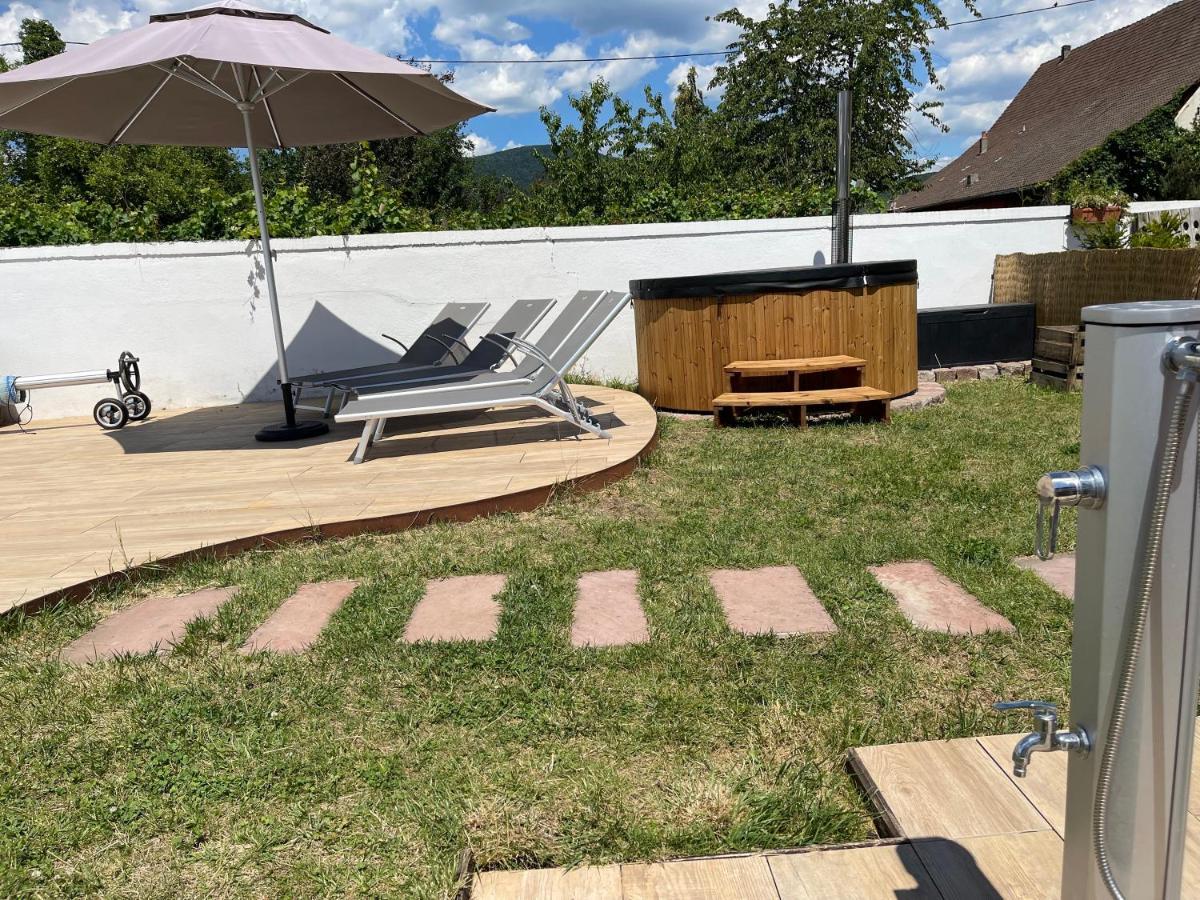 Alsacebnb - Gite 12 Personnes Dans Le Vignoble - Piscine Privee & Spa Ammerschwihr Eksteriør bilde